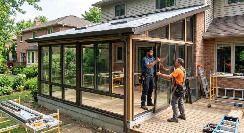 Patio Enclosure Construction Service